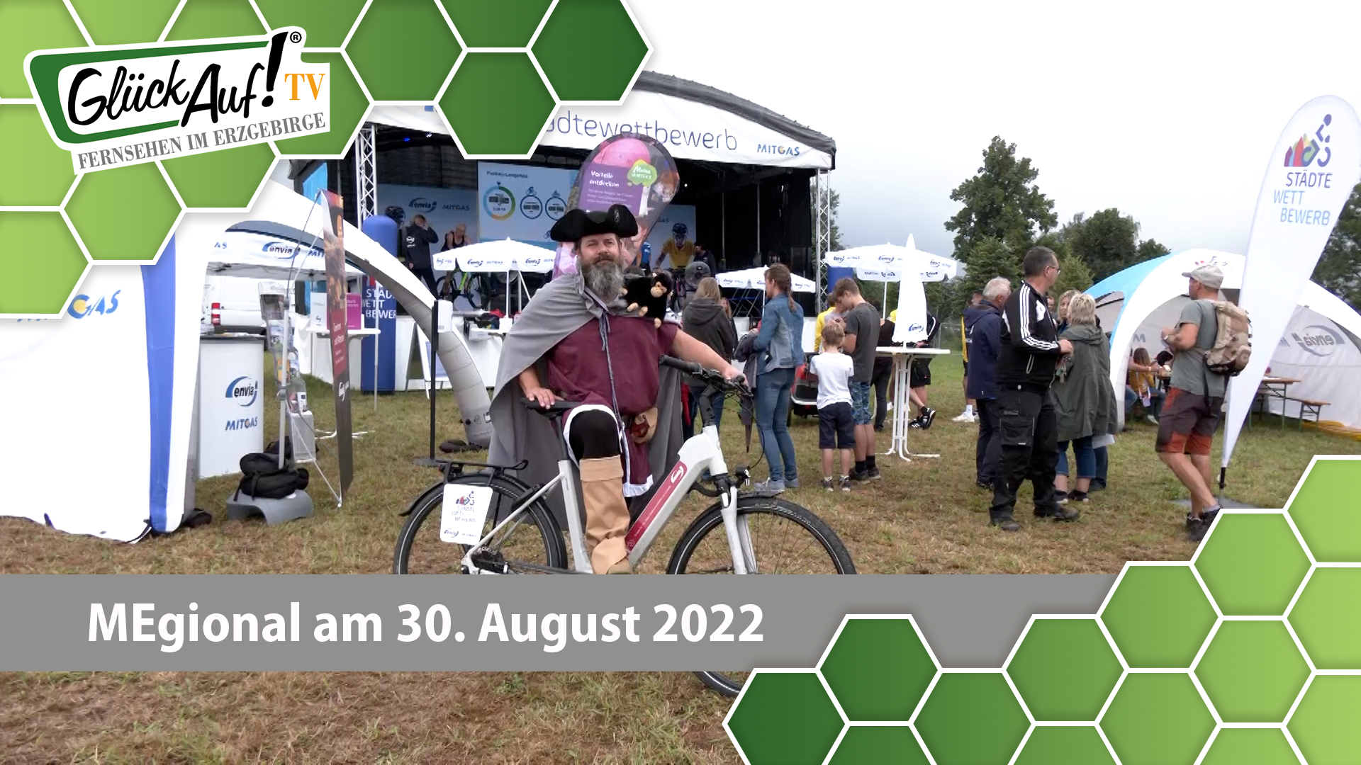 MEgional am 30. August 2022 - mit dem Envia Städteradeln