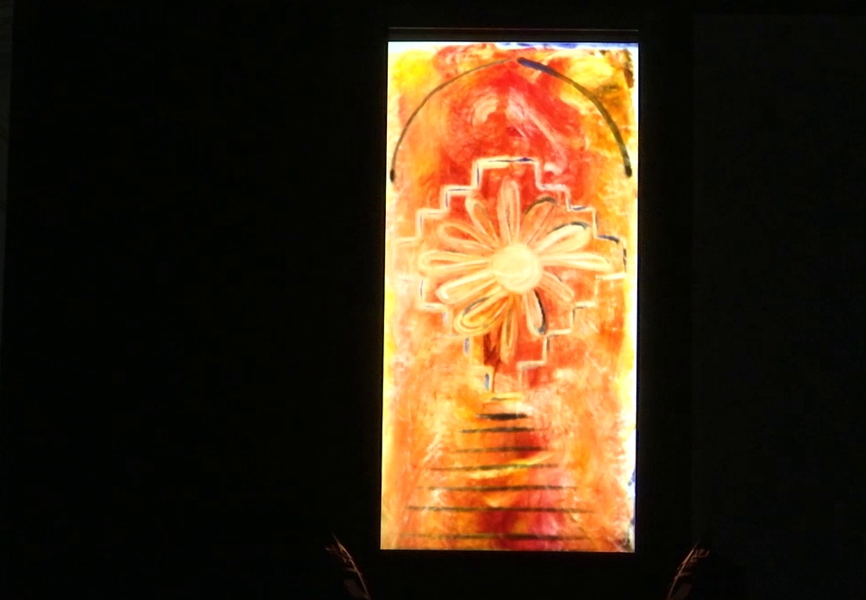 MEgional mit einer Kunstperformance in St. Marien MEgional mit einer Kunstperformance in St. Marien