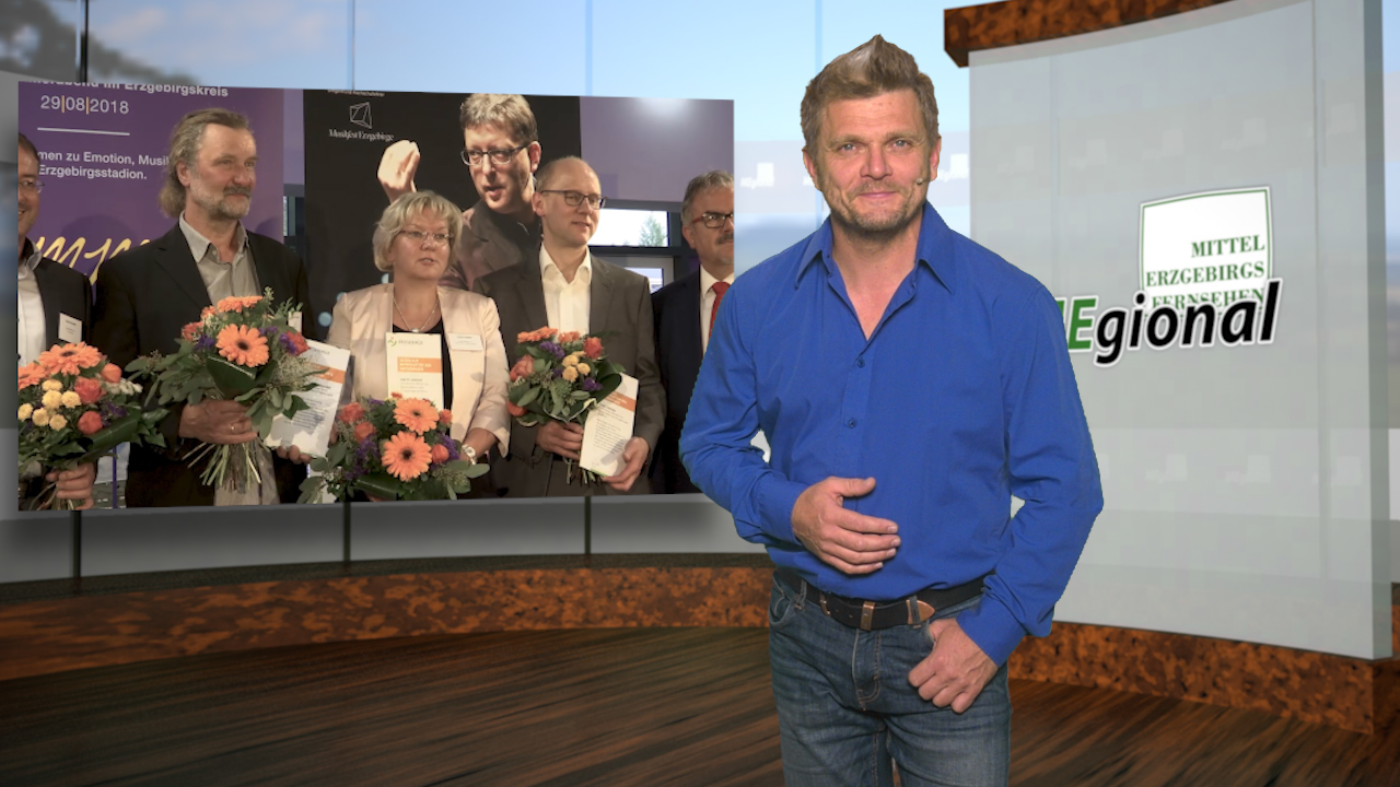 MEgional vom 31.August 2018 mit der Ernennung der Botschafter des Erzgebirges