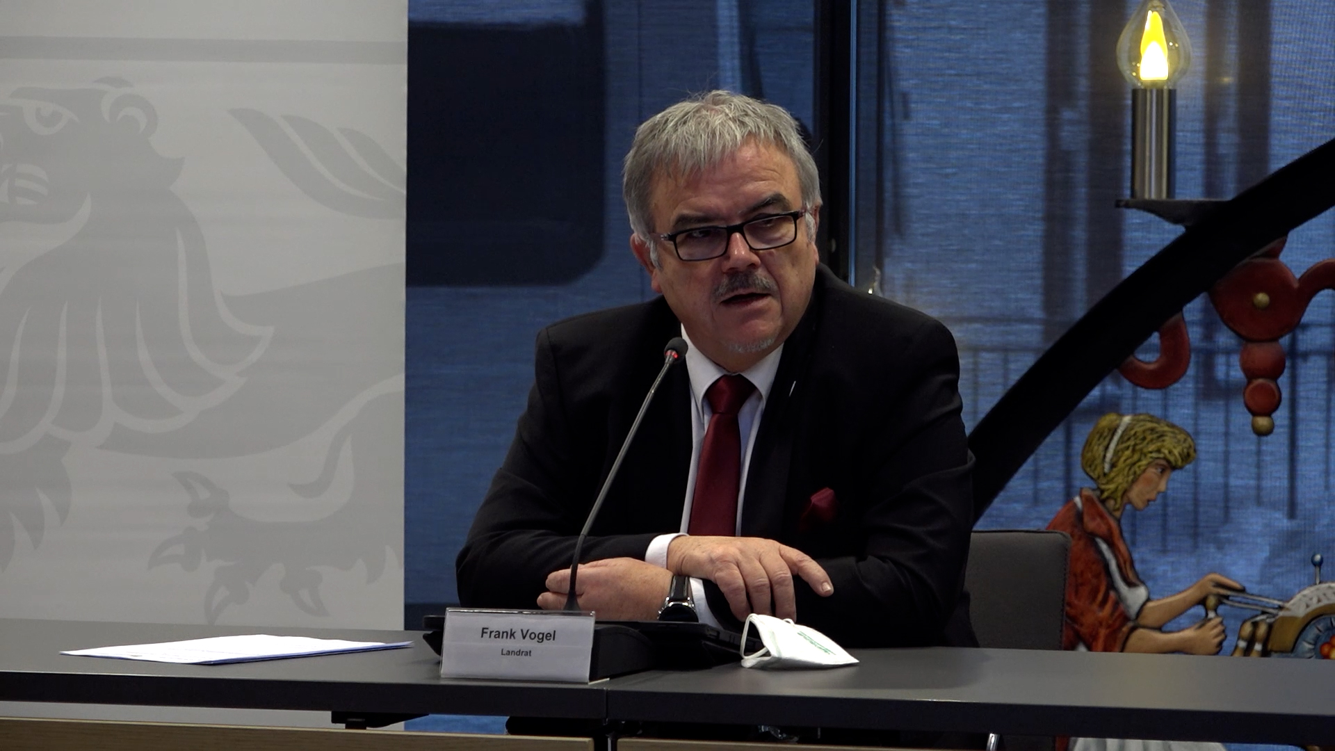 MEgional am 15. Januar - Pressekonferenz des Landratsamtes zur Corona-Situation