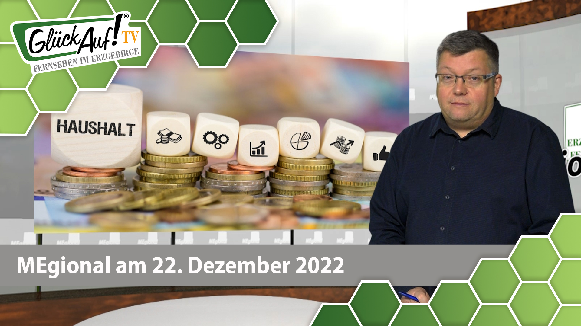 MEgional am 22. Dezember 2022 - mit dem Doppelhaushalt und die Auswirkung auf die Region