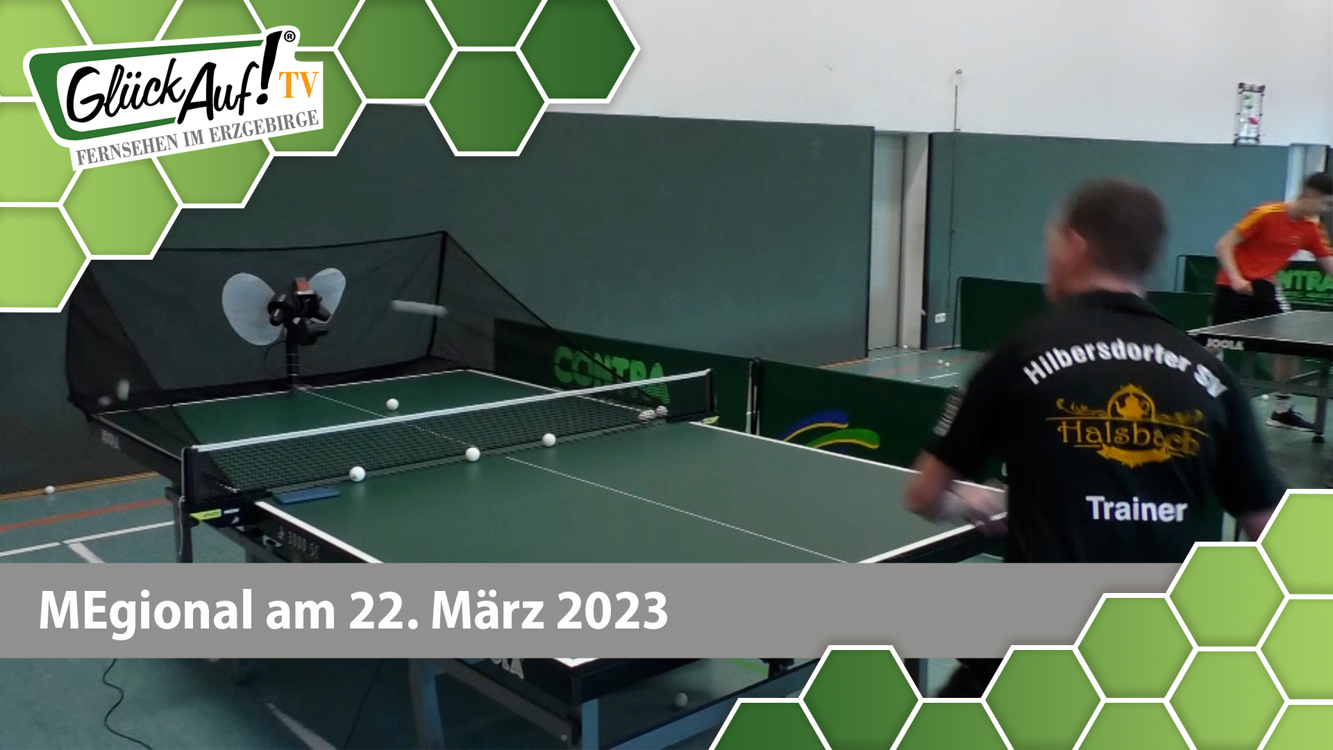 MEgional am 22. März 2023 - mit einem Tischtennisroboter