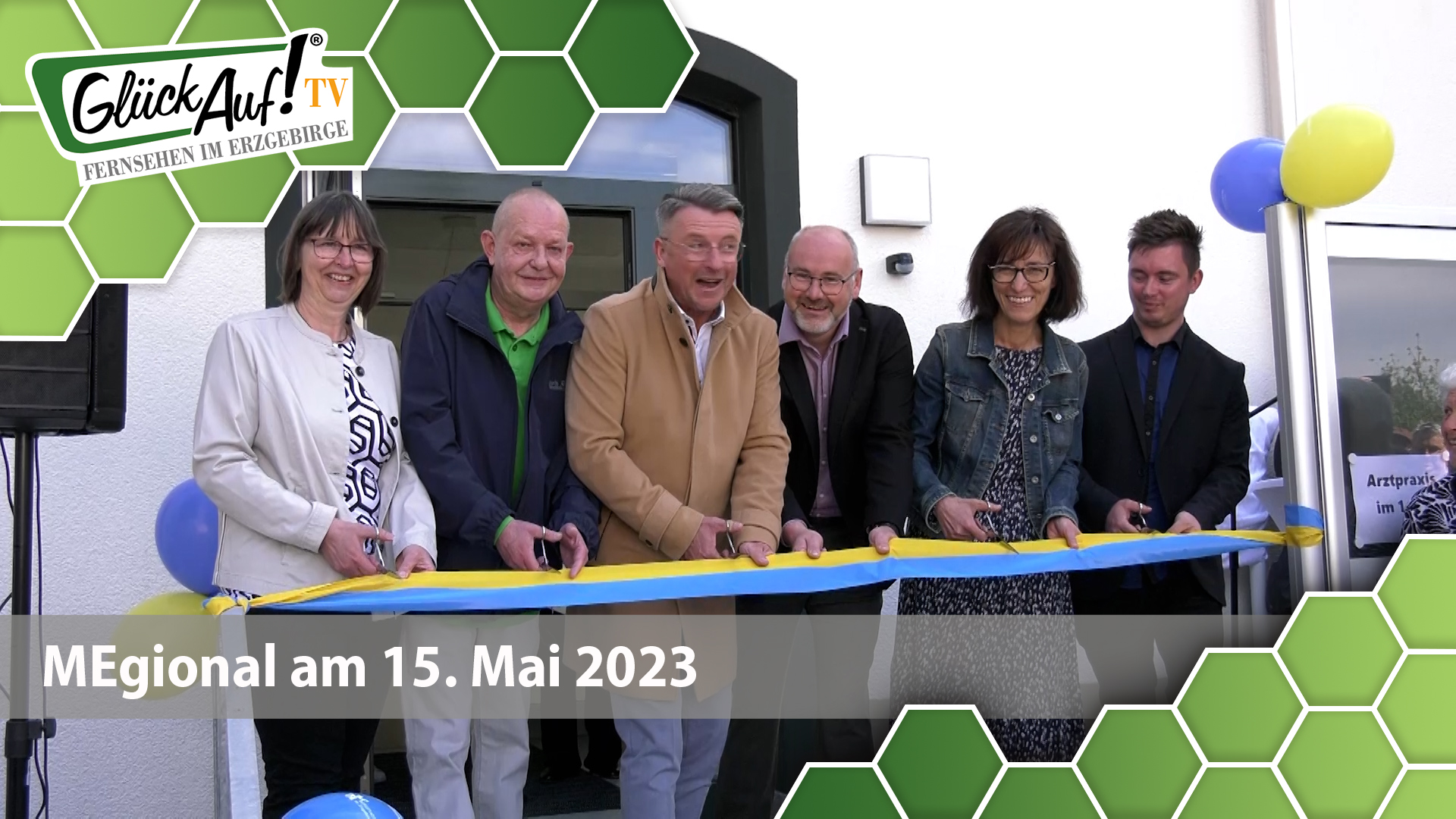 MEgional am 15. Mai 2023 u.a. mit der Einweihung des "Rathauses" Zöblitz