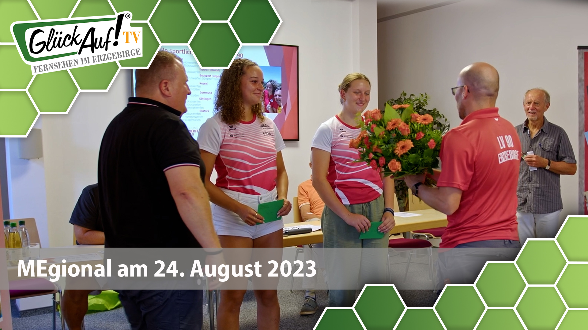 MEgional am 24. August 2023 mit der Pressekonfernz des Thumer Werfertag