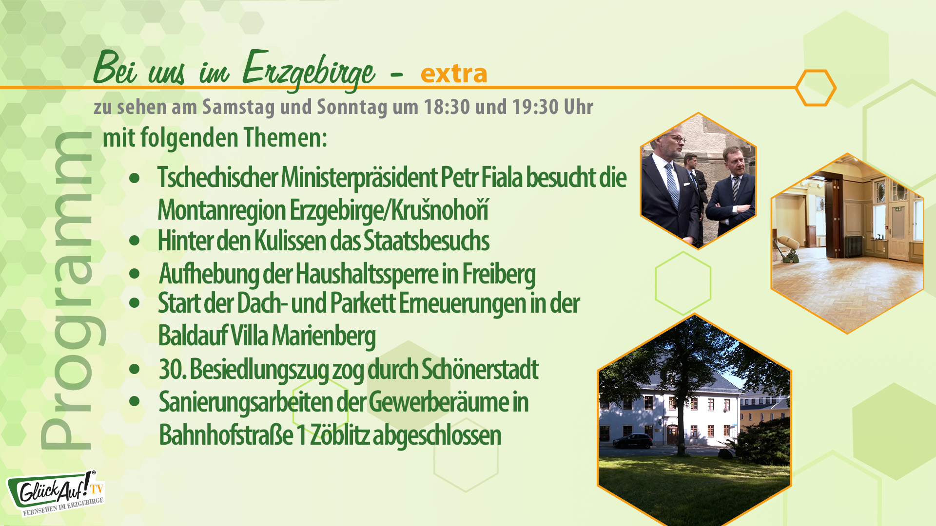 Bei uns im Erzgebirge - extra vom 06. und 07.07.2024