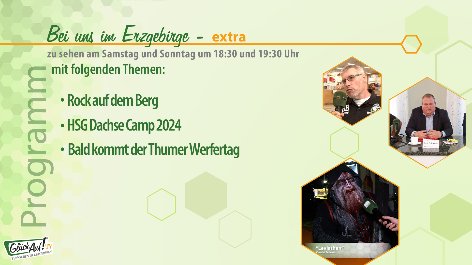 Bei uns im Erzgebirge - extra vom 27.07. und 02.08.2024