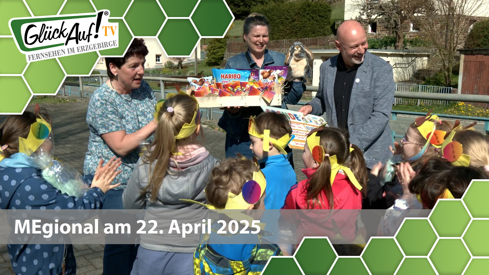 MEgional am 22.  April 2025 mit dem Thema: Spendenübergabe an Kita Steinbach