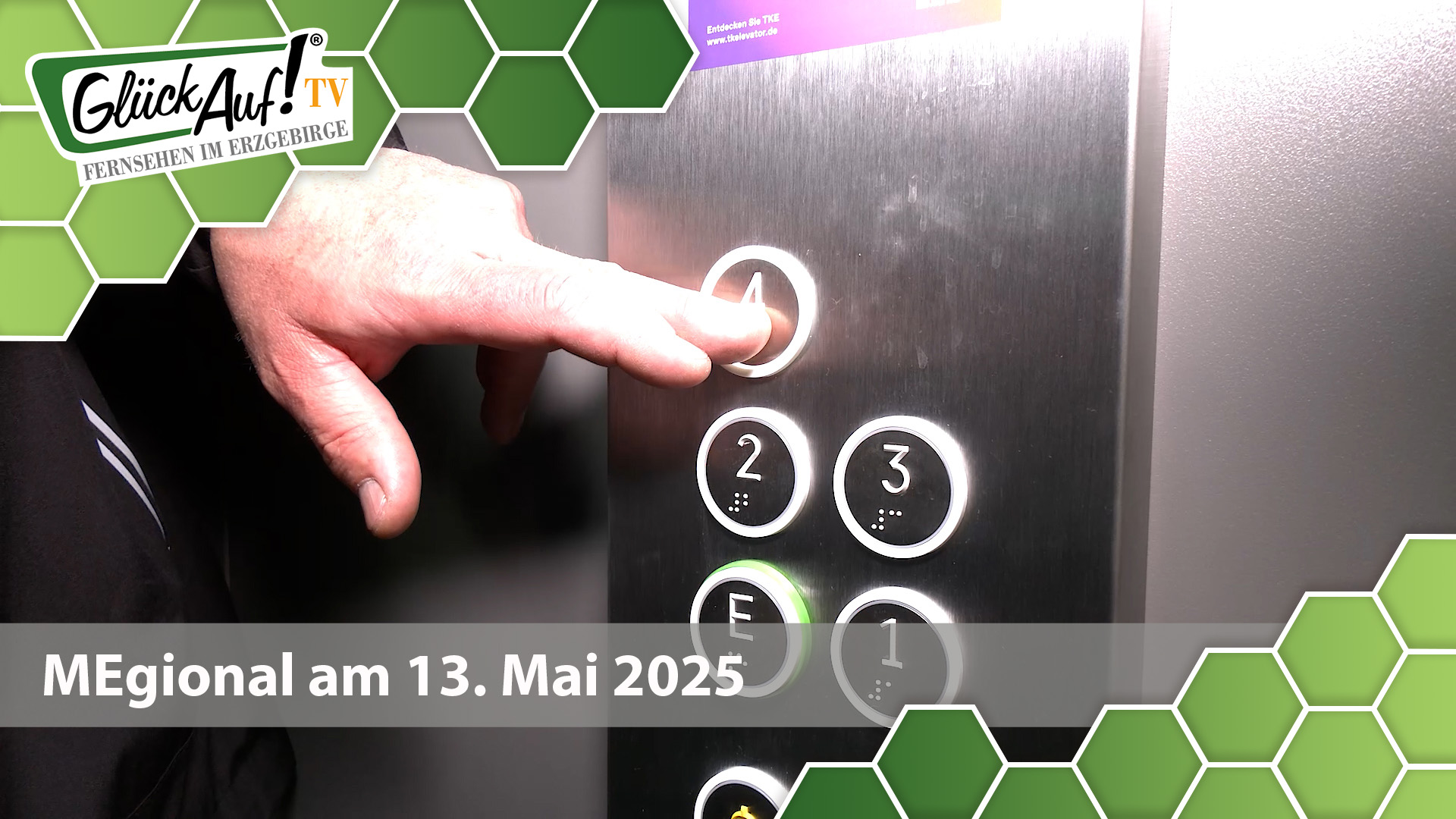 MEgional am 13. Mai 2025 mit dem Thema: Neue Aufzüge bei der WG Zschopau eG