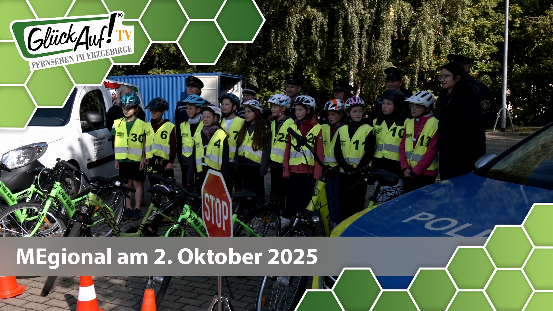 MEgional am 02. Oktober 2025 mit der Fahrradausbildung in Marienberg