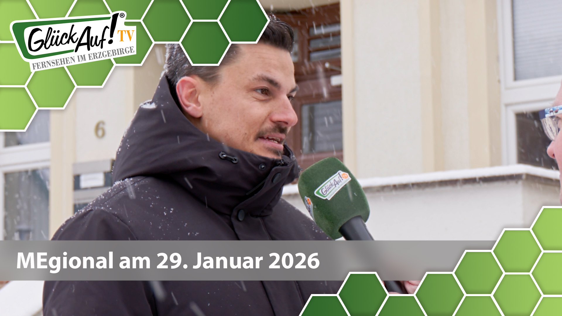 MEgional am 29. Januar mit dem Thema: Interview mit dem Börnichener Bürgermeister Martin Trinks